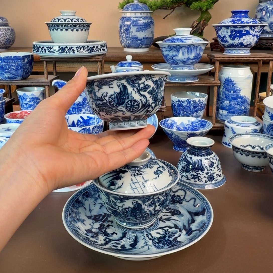 景德镇陶瓷手工手绘