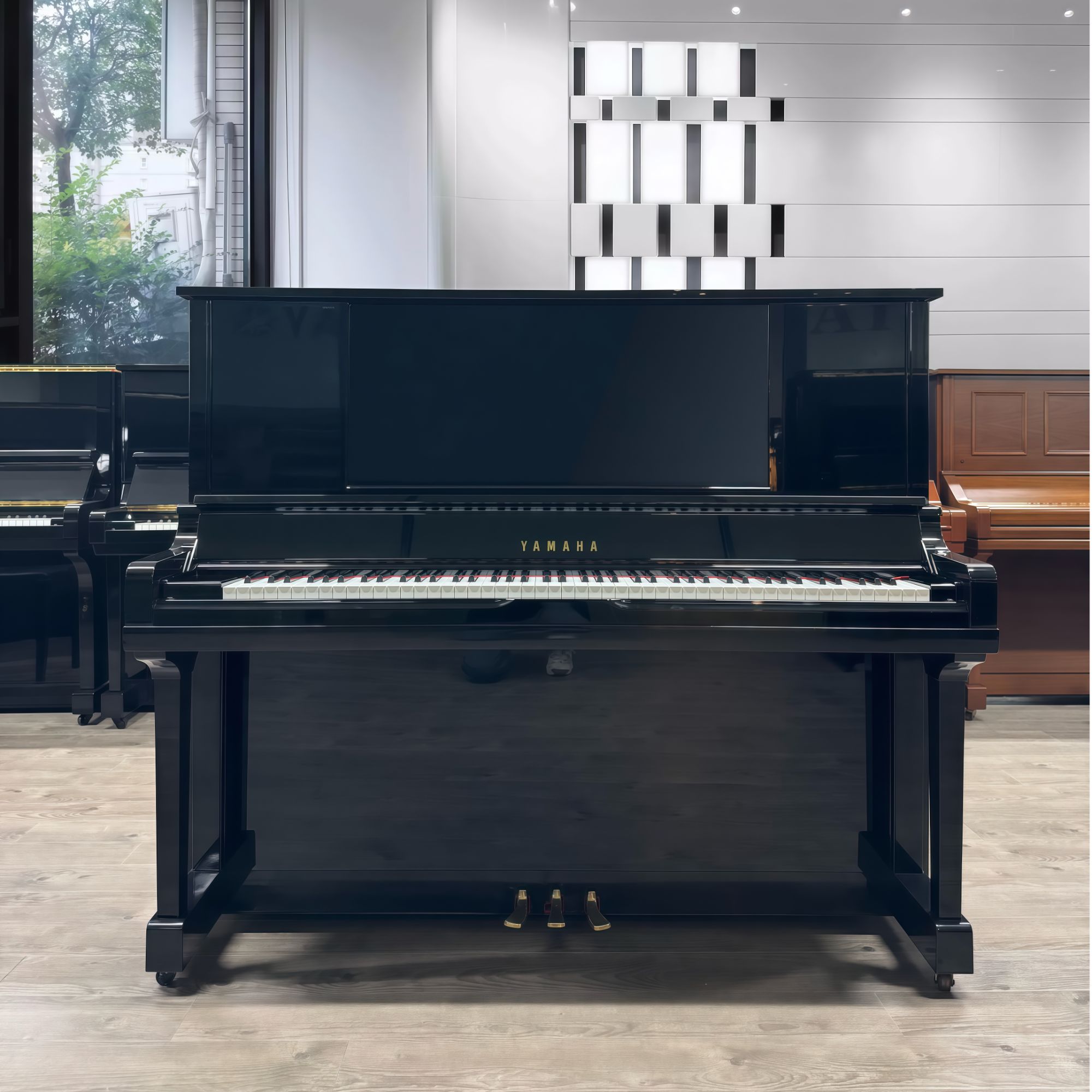  Yamaha/雅马哈 UX30BL雅马哈进口二手旧钢琴立式演奏级音质