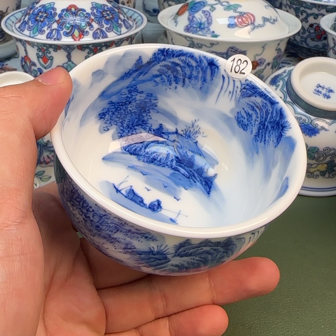 彦祖纯手工手绘茶具182