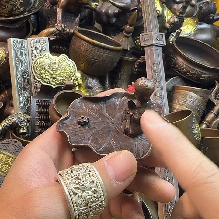 铜器摆件，诚信经营