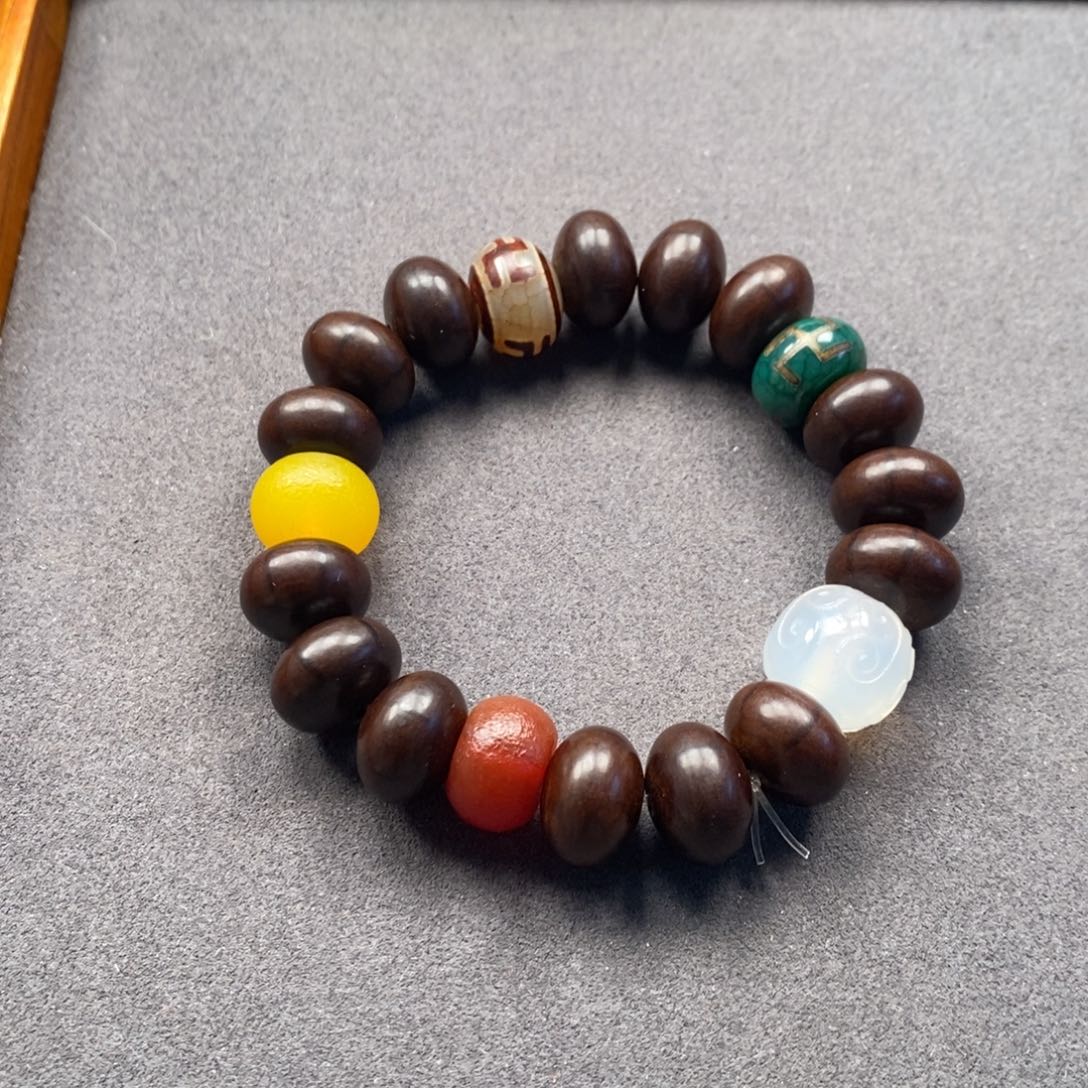 六道木把件未镶嵌六道木