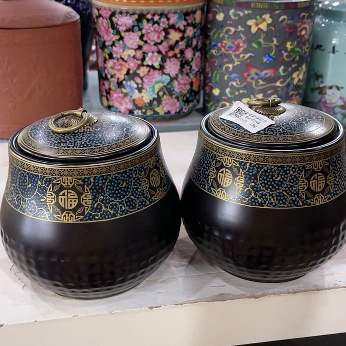 【闪购商品】罐陶瓷茶叶罐密封罐
