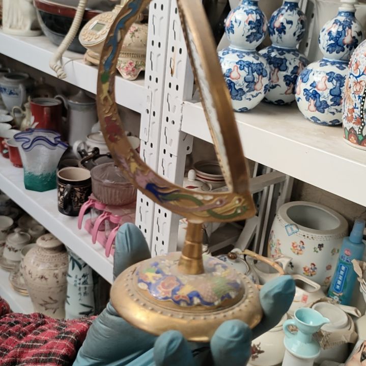 摆件陶瓷盘子碗啥都有