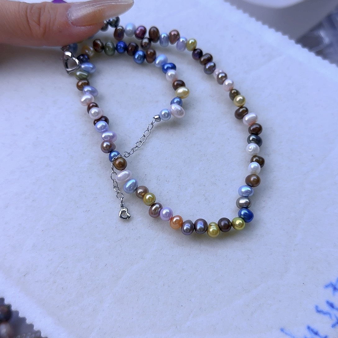 未镶嵌项链定制81淡水珍珠