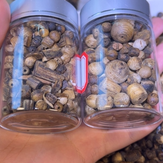 沉香碎屑沉香百*奇楠沉香老料香奇60克