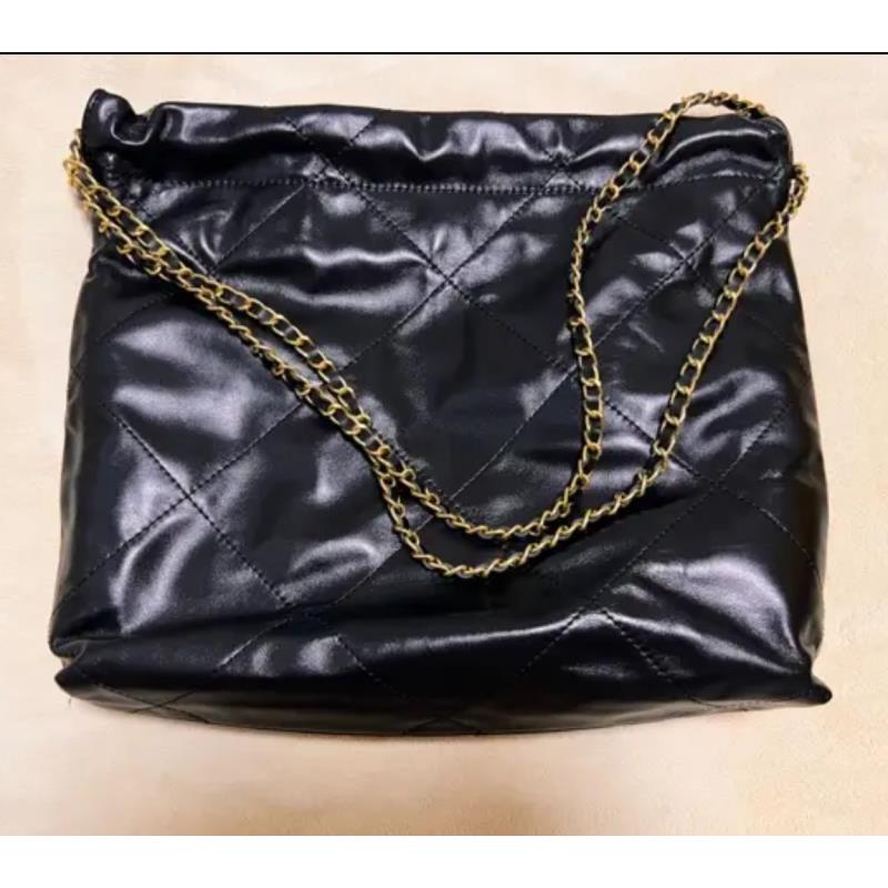 [顶A复制高防]  菱格垃圾袋抽绳单肩斜跨包3880所有颜色规格