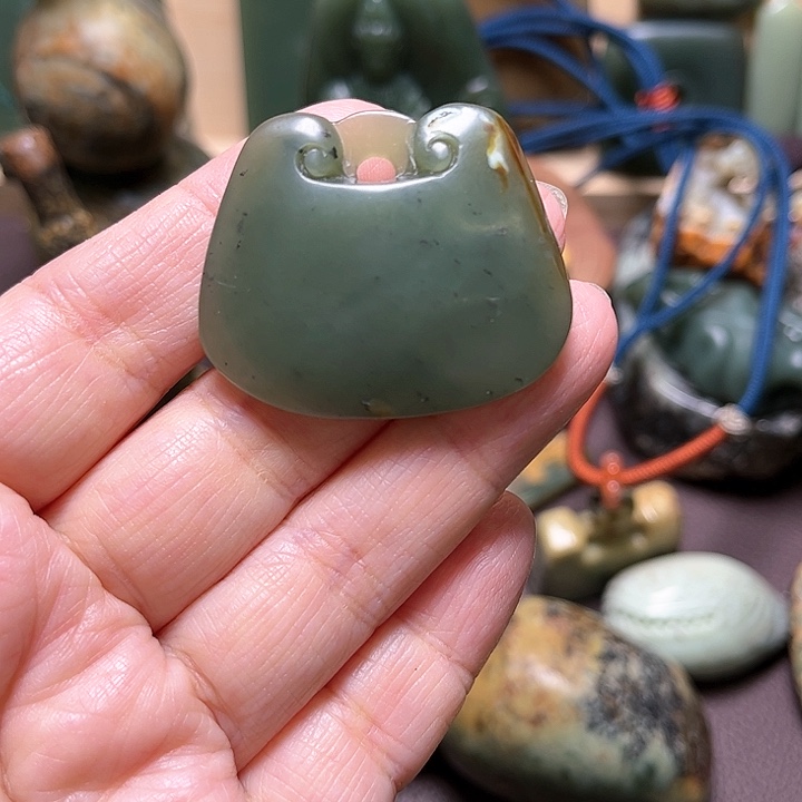 岫岩河磨玉（透闪石质玉）手绳未镶嵌