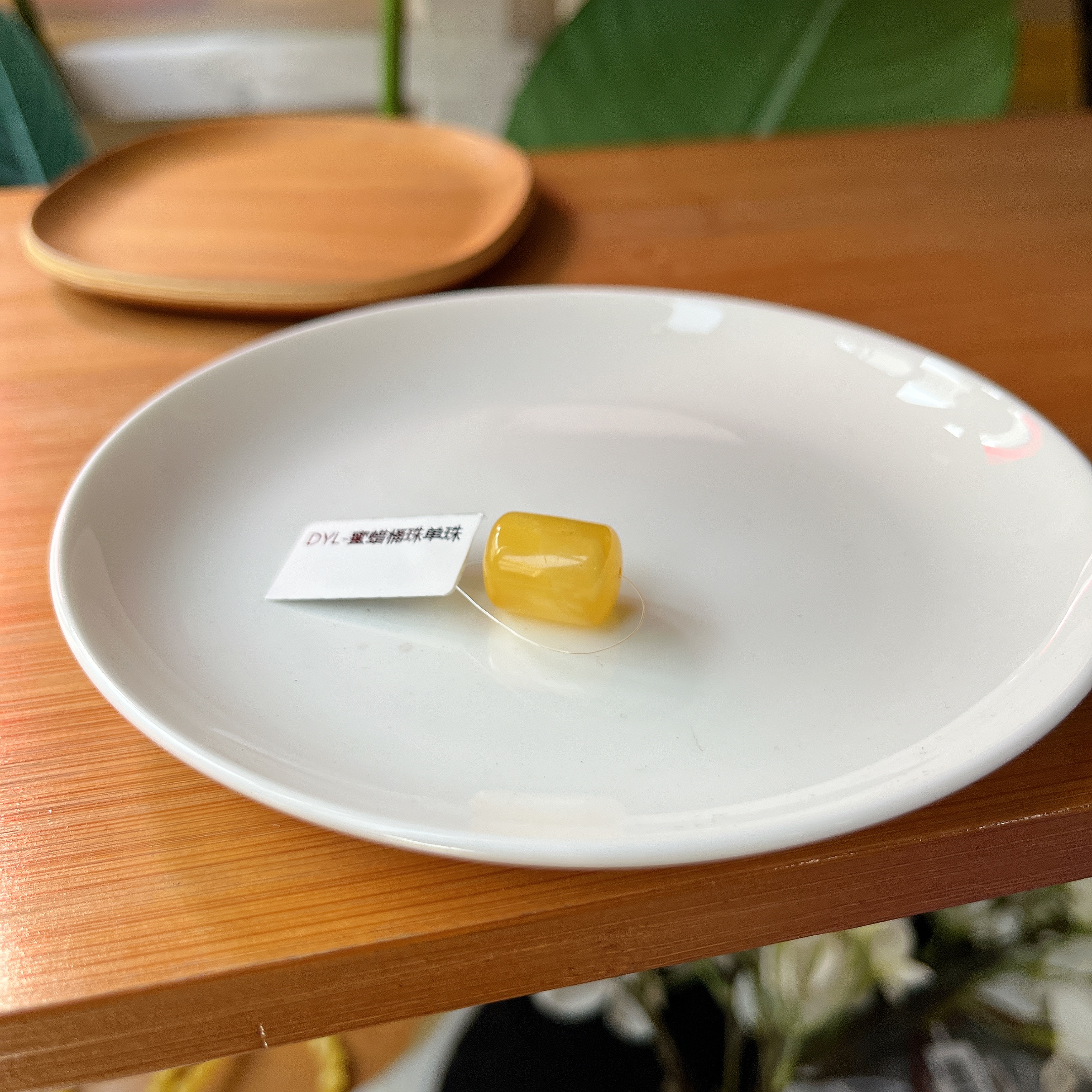 【郭老师】蜜蜡桶珠单珠吊坠