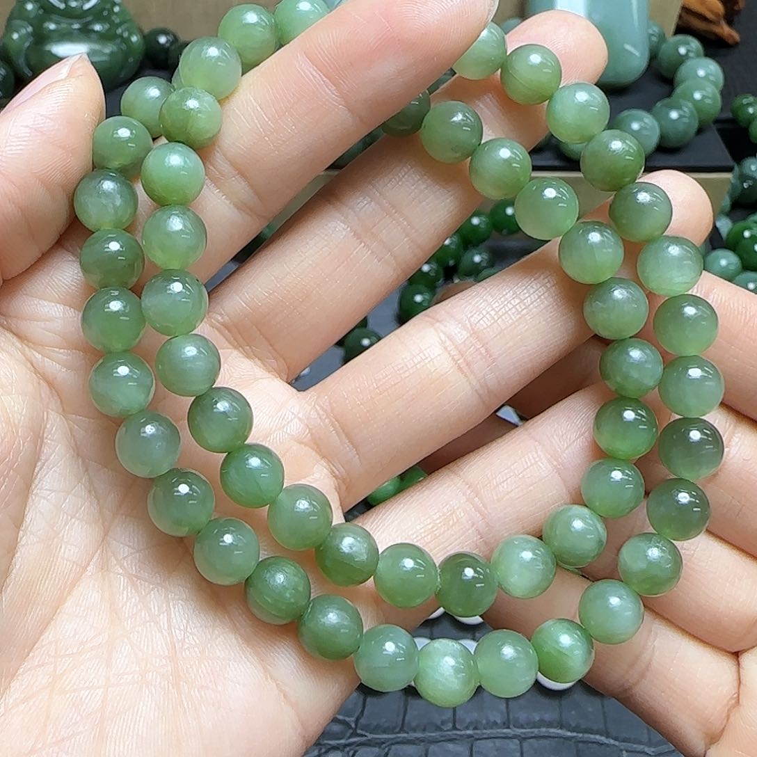 和田玉项链微瑕未镶嵌