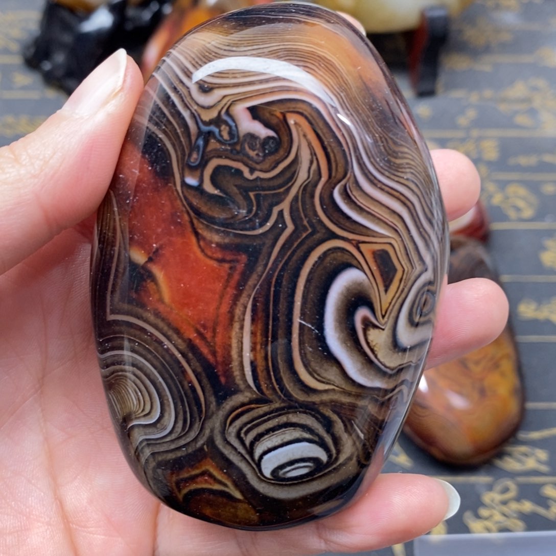 玛瑙/玉髓玛瑙未镶嵌老*