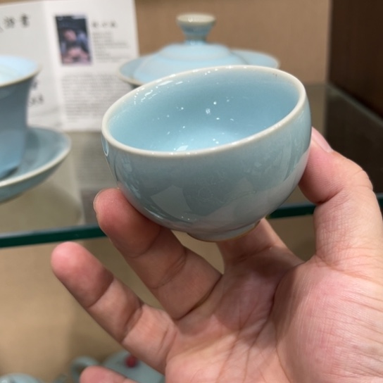 瓷片陶瓷茶具汝瓷茶具