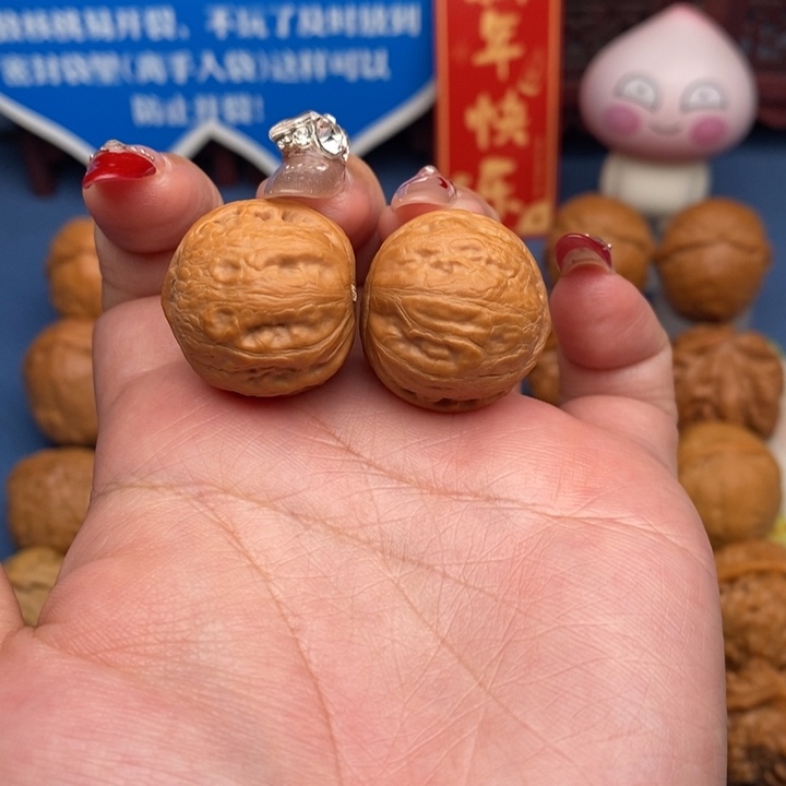文玩核桃把件小金豆