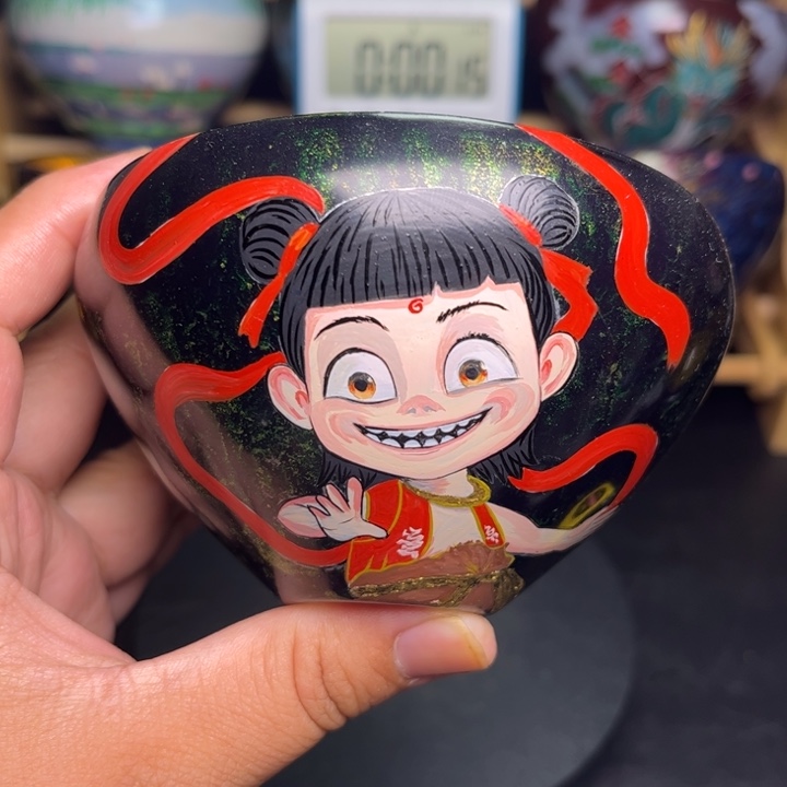 茶盏直播间大漆真漂亮！