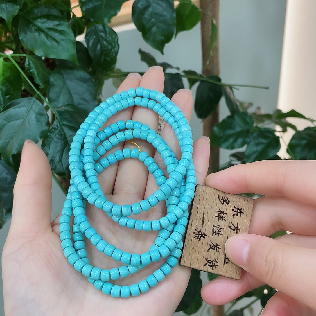 绿松石手串未镶嵌
