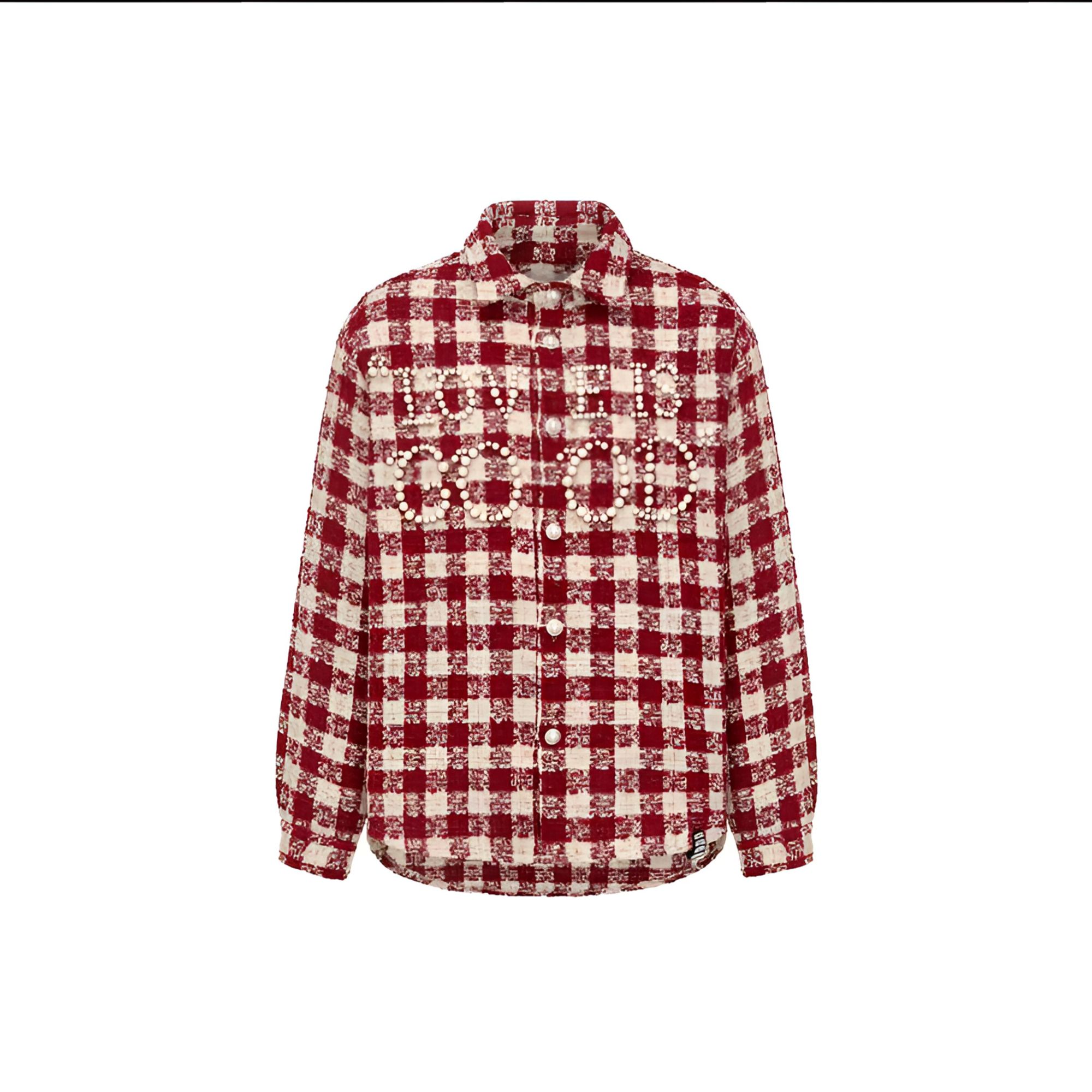 潮流时尚百搭内搭外穿【GD珍珠衬衫】，男女同款