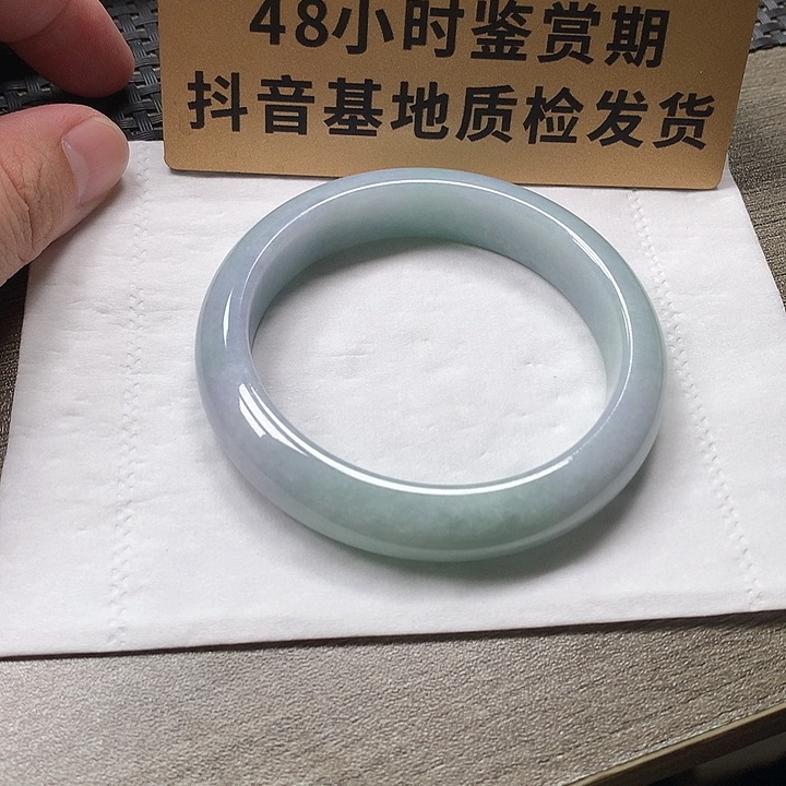 翡翠未镶嵌颈饰56.2圈