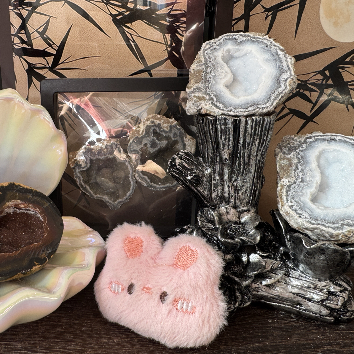 天然墨西哥复古晶洞摆件居家实用装饰好物