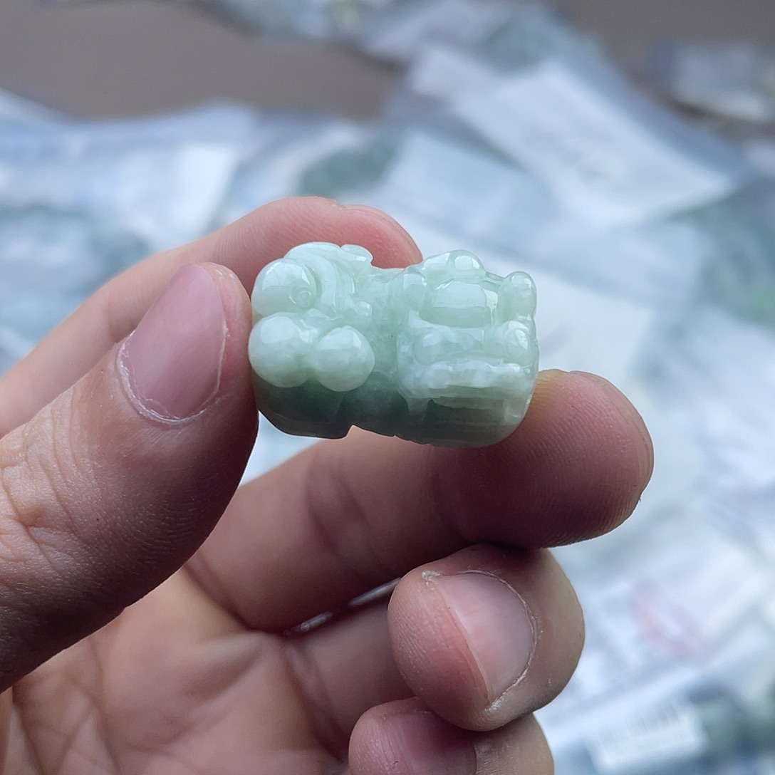 风***月翡翠未镶嵌手链翡翠