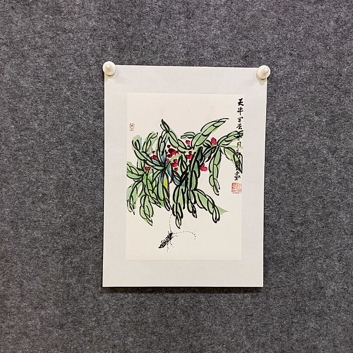 国画缪新农老师国画作品