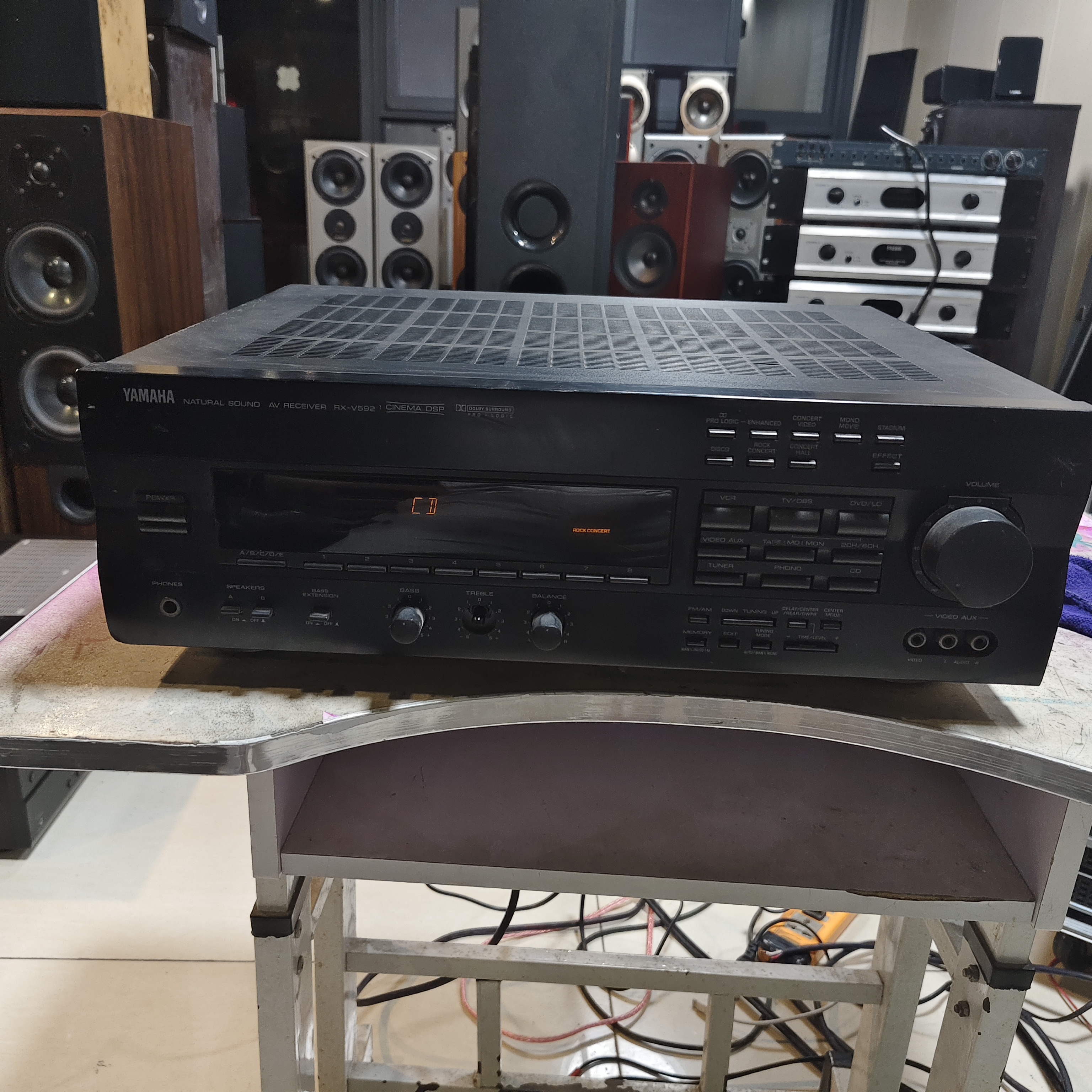 8新  8新二手雅马哈RX一V592 出声不支持七天无理由退货退款