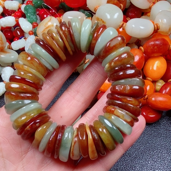 和田玉手链未镶嵌