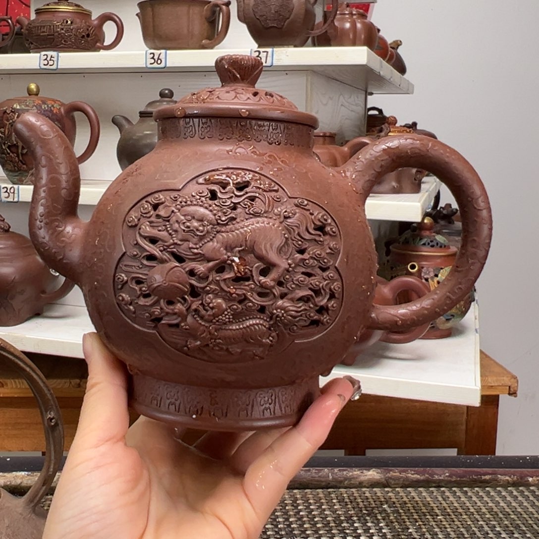 紫砂茶壶全手工制作