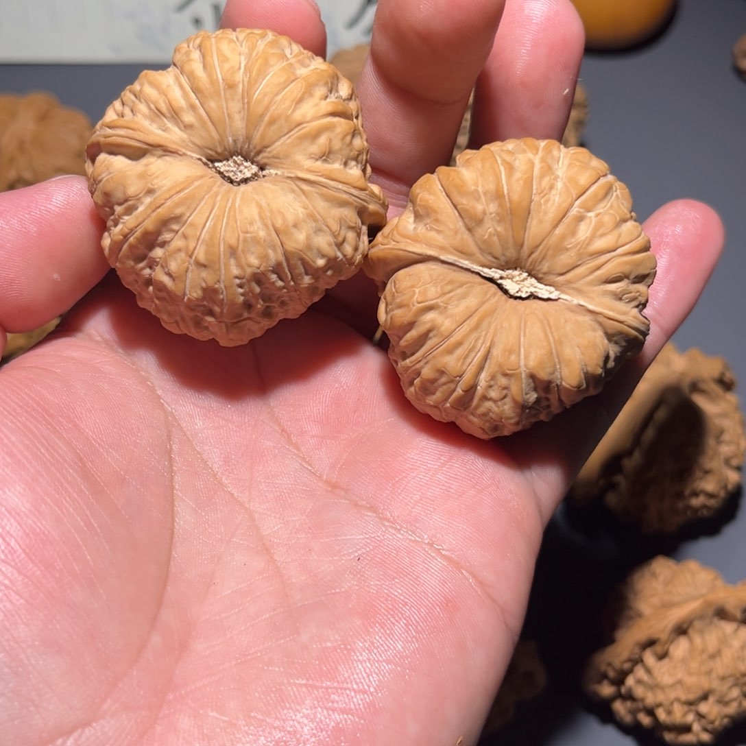 核桃手串/手链朱*?全品无修南瓜墩