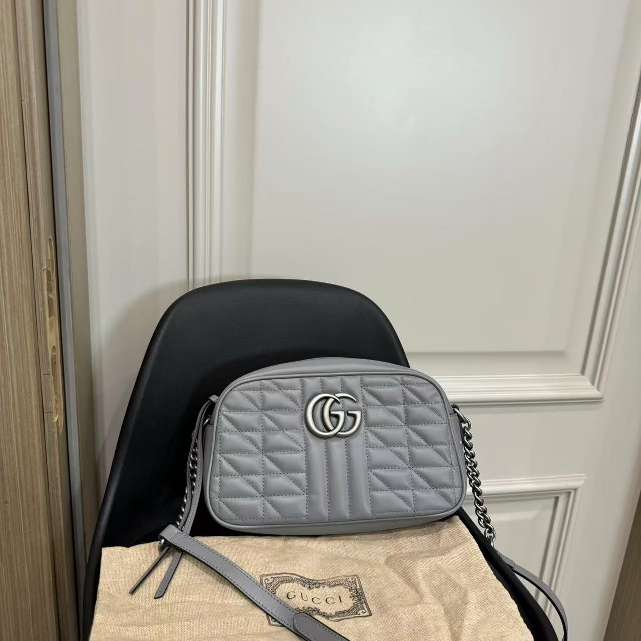 95新 GUCCI/古驰 乱乱子中古/女士/单肩包/95399