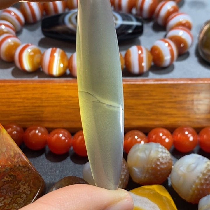 玛瑙/玉髓未镶嵌颈饰