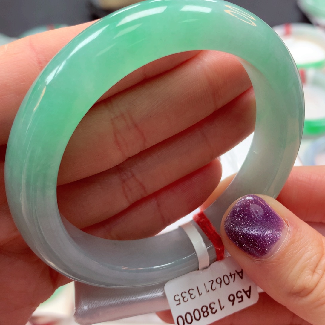 翡翠手镯未镶嵌20号欣