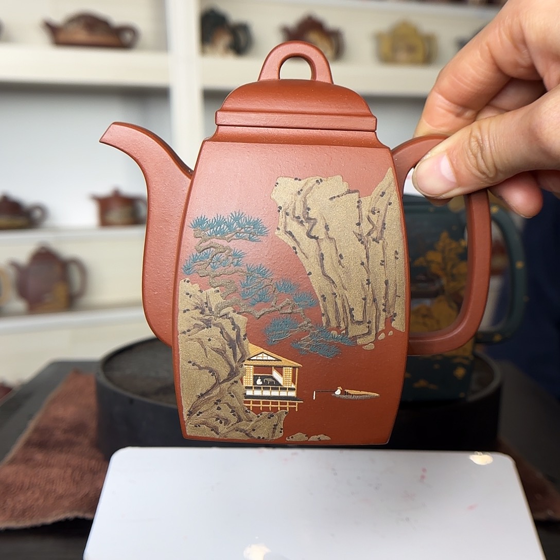 紫砂茶壶潘晨老师紫砂壶400cc