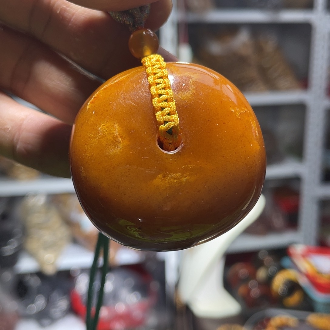 琥珀手链未镶嵌雅****化琥珀蜜蜡8