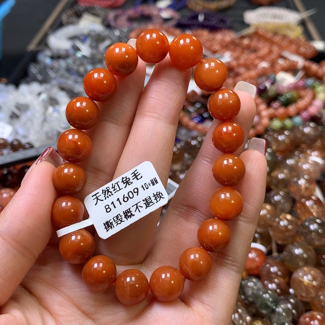 水晶手链未镶嵌，