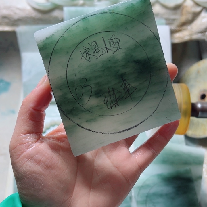 冰***雪定制石英质玉（天山翠）定制款63