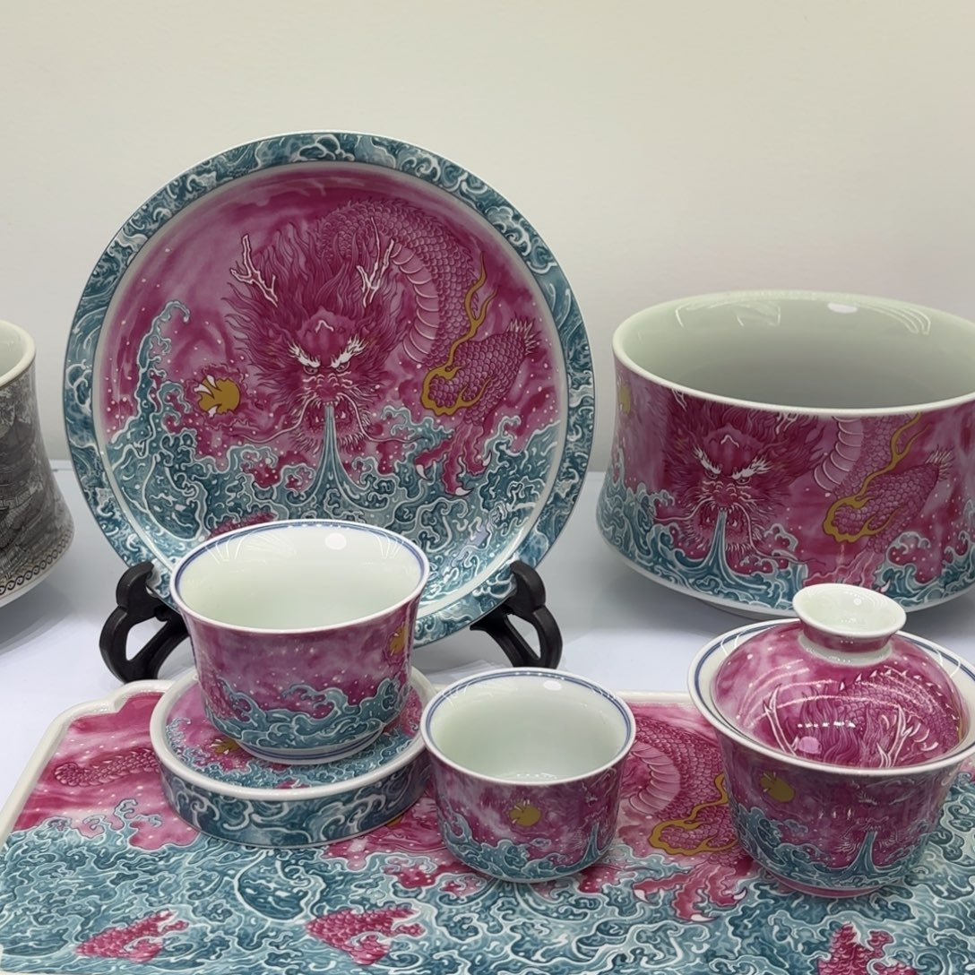 小***了景德镇陶瓷七件套