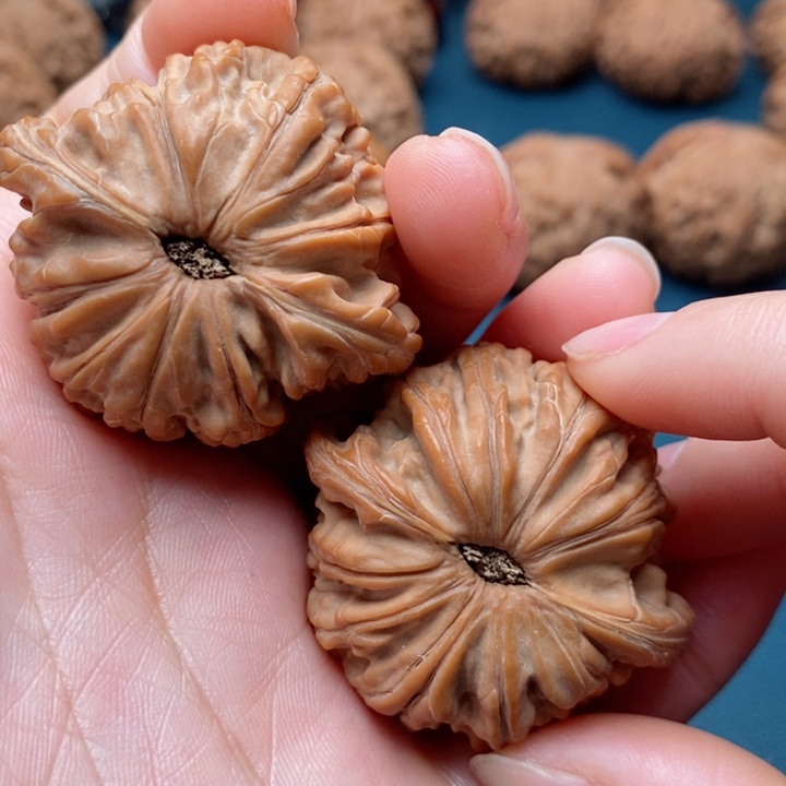 文玩核桃把件丰**宝43正磨