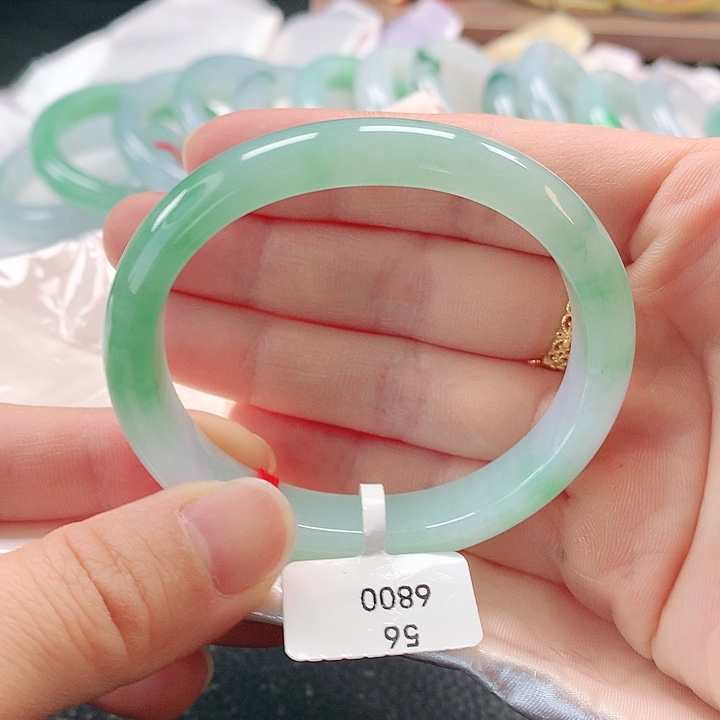 未镶嵌手镯翡翠缅甸A货翡翠手镯贵妃