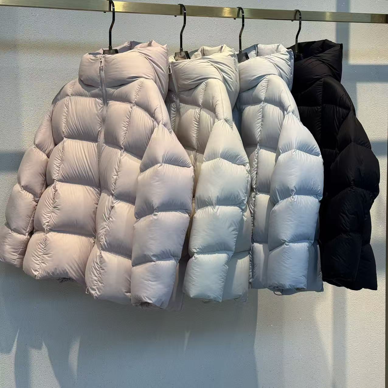 2025M新欧若风泡芙绒服时尚保暖羽绒服女龟背感超级好看5141