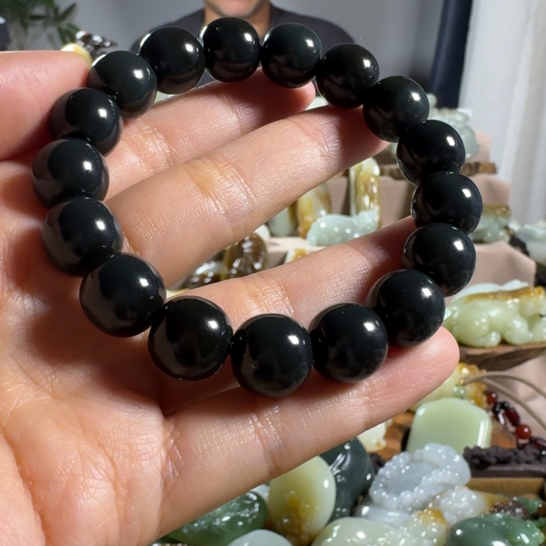 和田玉（糖玉）未镶嵌手链