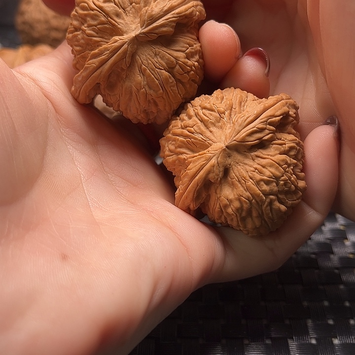 洋*·文玩核桃把件45白狮子