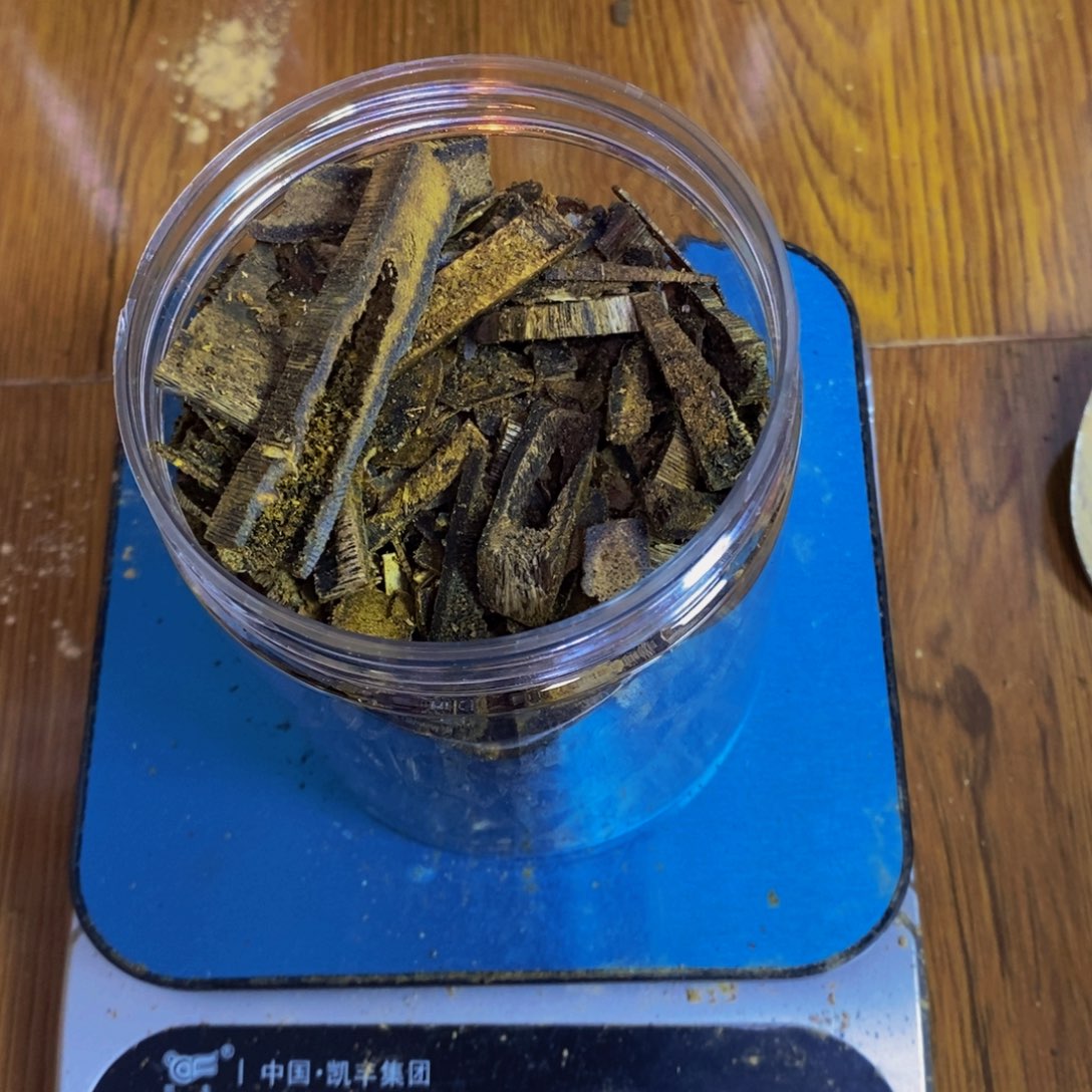 张***餮沉香沉香碎屑棋楠张勺子碎料105克