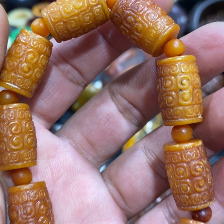 滴血莲花菩提吊坠