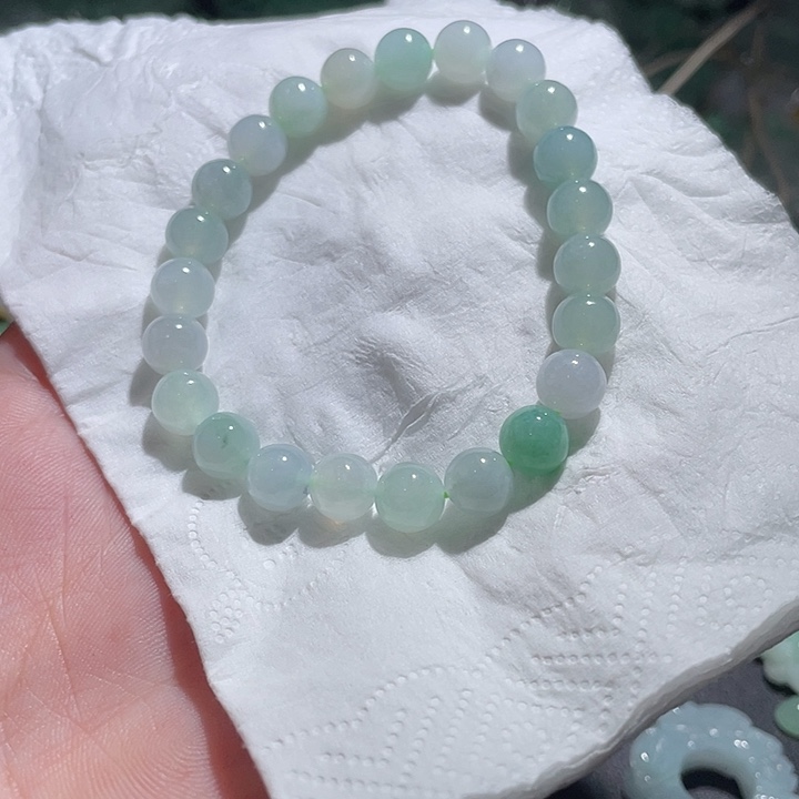 颈饰未镶嵌翡翠天