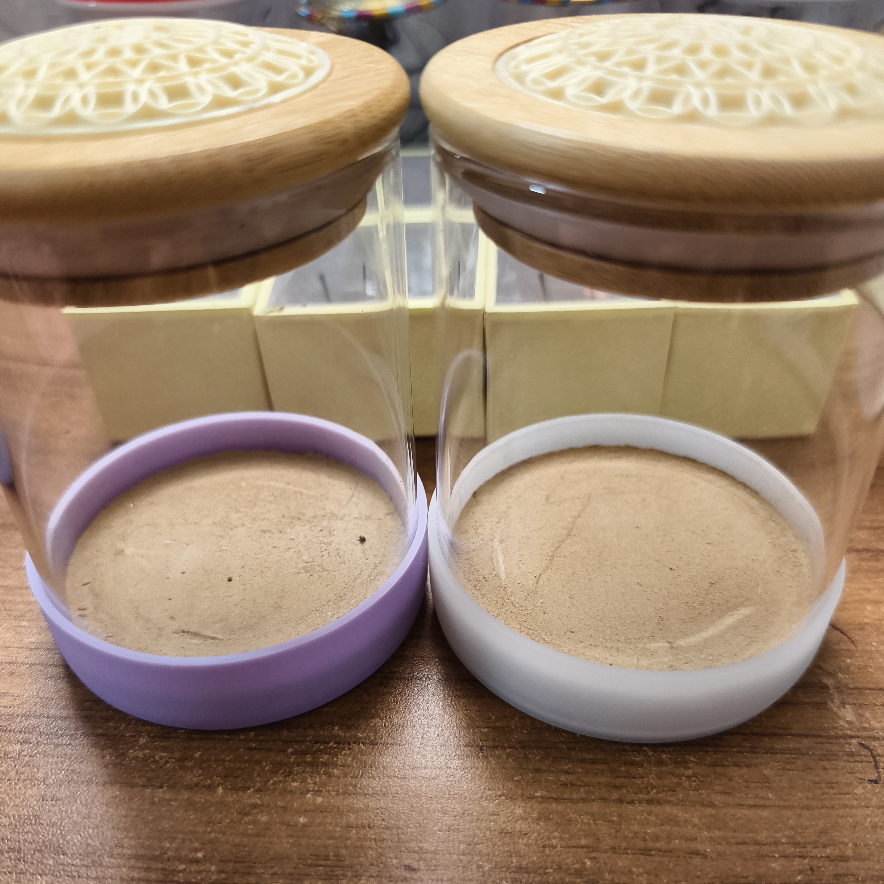 油葫芦蛐蛐玻璃罐儿（内层有砸底）