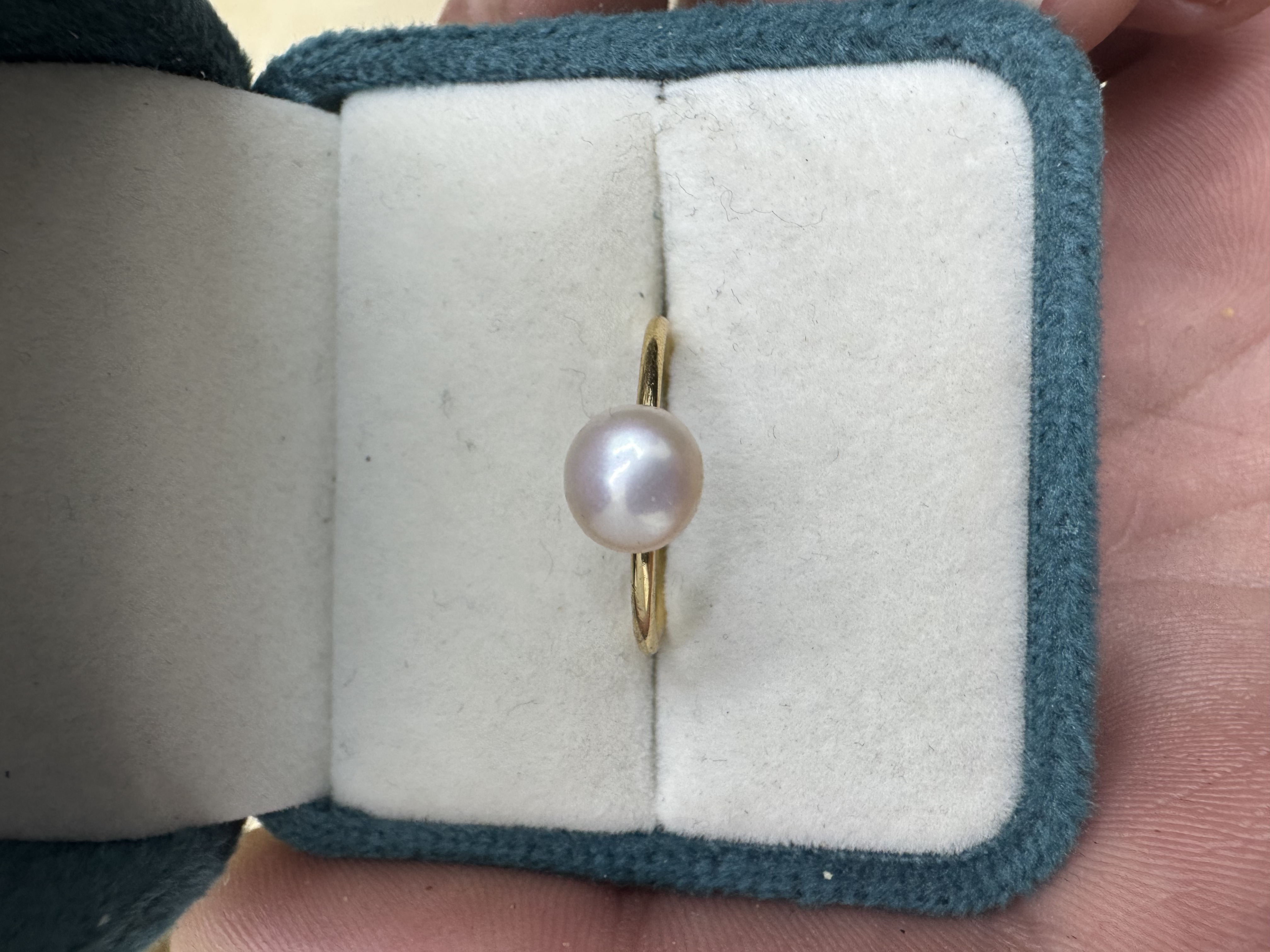 1963天然珍珠轻奢戒指