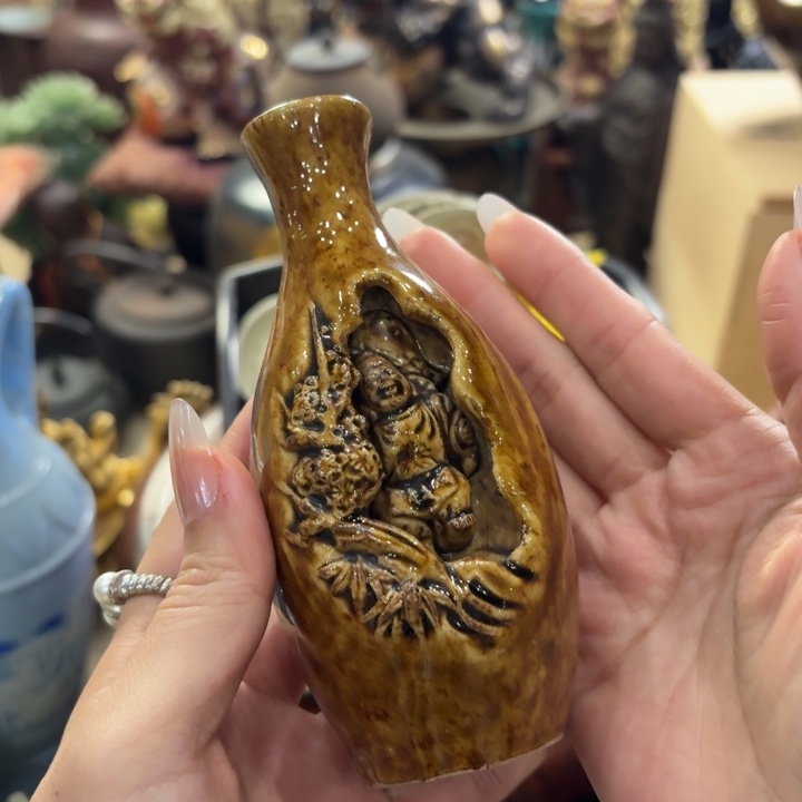陶瓷古美术置物摆件