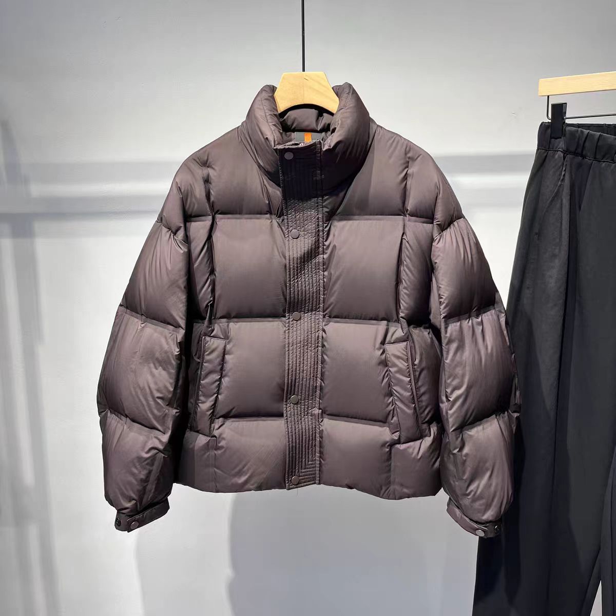 泡芙款 立领 羽绒服 男士【国标绒】