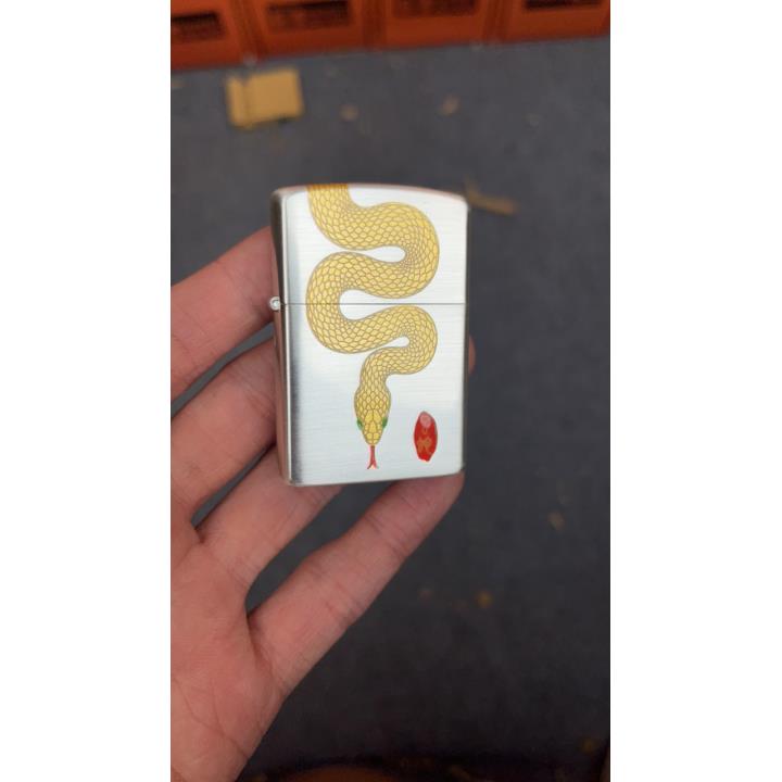 高端煤油打火机佐罗金蛇献瑞128