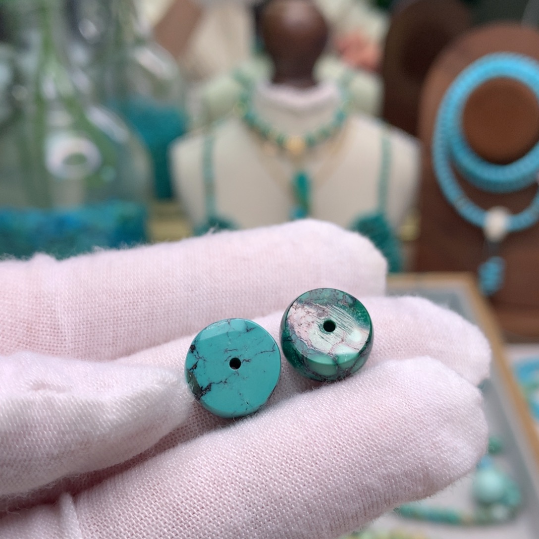 绿松石未镶嵌配饰