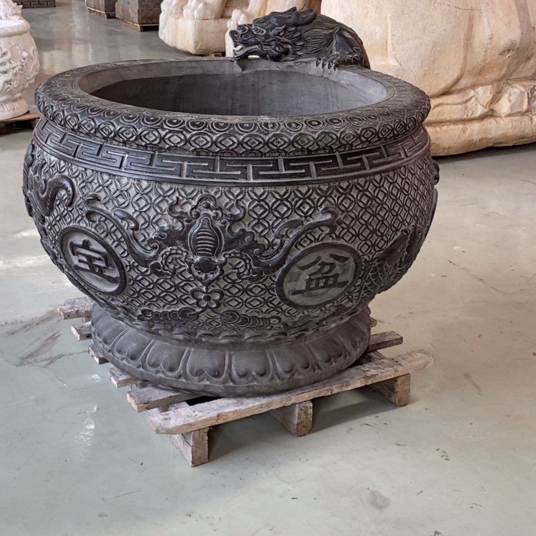 郑***磊石材1米2缸青石不管卸车